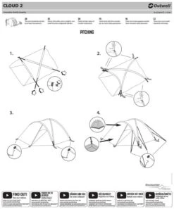 Outwell Cloud 2 Tent 28 Outwell Cloud 2 Tent -Vangi Camping Shop 111043v20 081