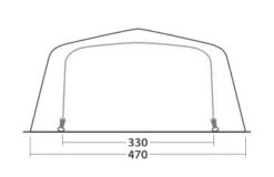 Outwell Wood Lake 7ATC Air Tent 19 Outwell Wood Lake 7ATC Air Tent -Vangi Camping Shop 111200v21 064