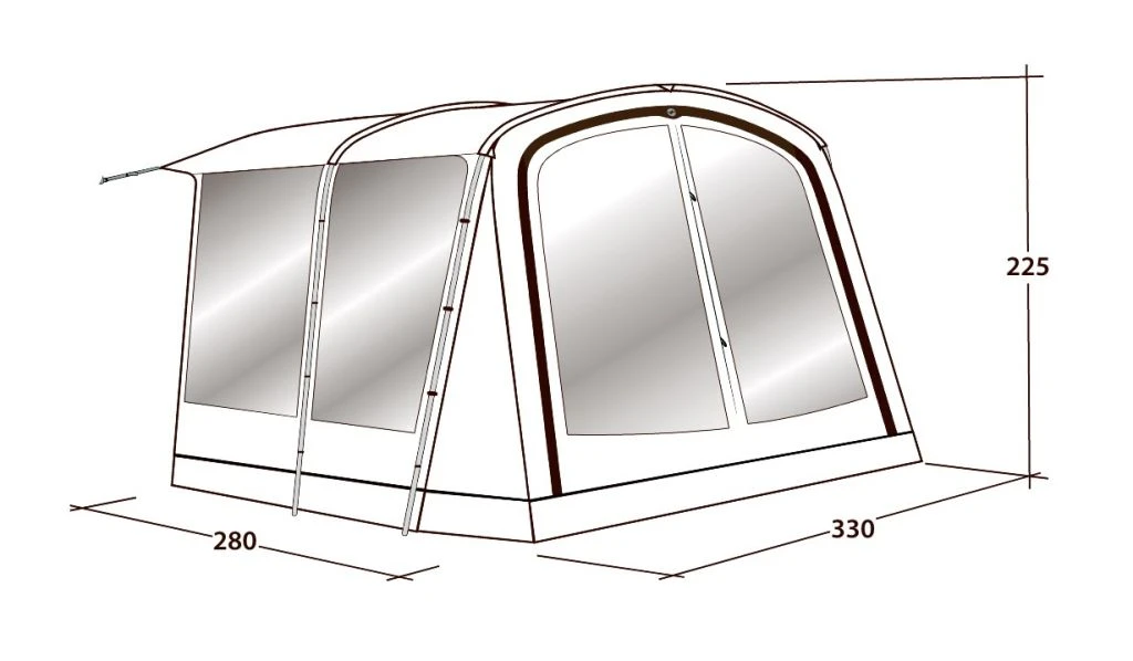 Outwell Universal Awning Size 3 9 Outwell Universal Awning Size 3 - Image 7