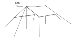 Easy Camp Tarp 4m X 4m 10 Easy Camp Tarp 4m X 4m -Vangi Camping Shop 120329 2