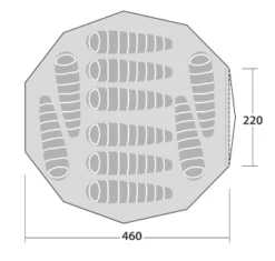 Robens Klondike Grande Tent 12 Robens Klondike Grande Tent -Vangi Camping Shop 130174 3