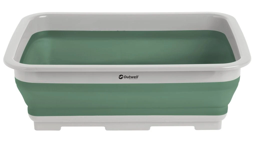 Outwell Collaps Wash Bowl Shadow Green 3 Outwell Collaps Wash Bowl Shadow Green