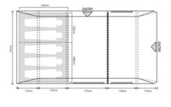 Outdoor Revolution Airedale 5.0S Tent Package 16 Outdoor Revolution Airedale 5.0S Tent Package -Vangi Camping Shop airedale 5s 1 2