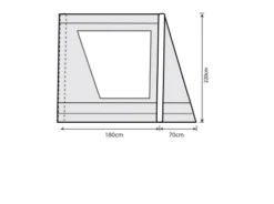 Outdoor Revolution Airedale 7.0SE / 9.0SE Front Porch Extension 19 Outdoor Revolution Airedale 7.0SE / 9.0SE Front Porch Extension -Vangi Camping Shop airedale 7se 9se front porch extension floorplan 1