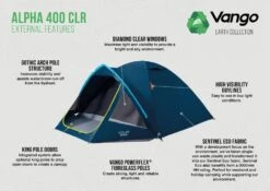 Vango Alpha 400 CLR Tent 11 Vango Alpha 400 CLR Tent -Vangi Camping Shop alpha 400 clr