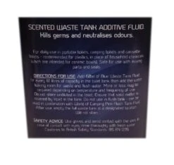 WoC Blue 2 Ltr & Pink 2 Ltr Toilet Fluid Package -Vangi Camping Shop blue back 1 1