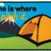 Quest Washable 'Home Is Where You Pitch It' Mat 1 Quest Washable 'Home Is Where You Pitch It' Mat -Vangi Camping Shop c0054n 1 midsize1