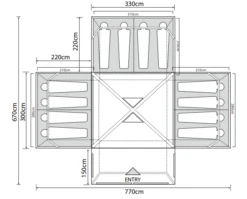 Outdoor Revolution Camp Star 1200 Air Tent Bundle (2022) 26 Outdoor Revolution Camp Star 1200 Air Tent Bundle (2022) -Vangi Camping Shop campstar 1200 1 1