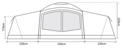 Outdoor Revolution Camp Star 1200 Air Tent Bundle (2022) 27 Outdoor Revolution Camp Star 1200 Air Tent Bundle (2022) -Vangi Camping Shop campstar 1200 2