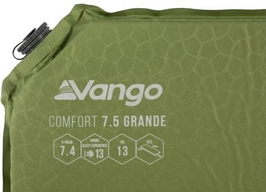 Vango Comfort 7.5 Grande Self Inflating Mat 5 Vango Comfort 7.5 Grande Self Inflating Mat - Image 3