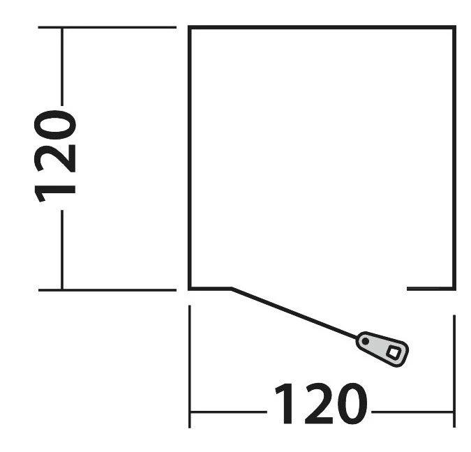 Easy Camp Little Loo Toilet Tent 4 Easy Camp Little Loo Toilet Tent - Image 2