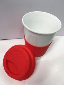 100 X Travel Mug Eco-Ceramic And Silicone 10 100 X Travel Mug Eco-Ceramic And Silicone -Vangi Camping Shop eco cup 1 1 1 2