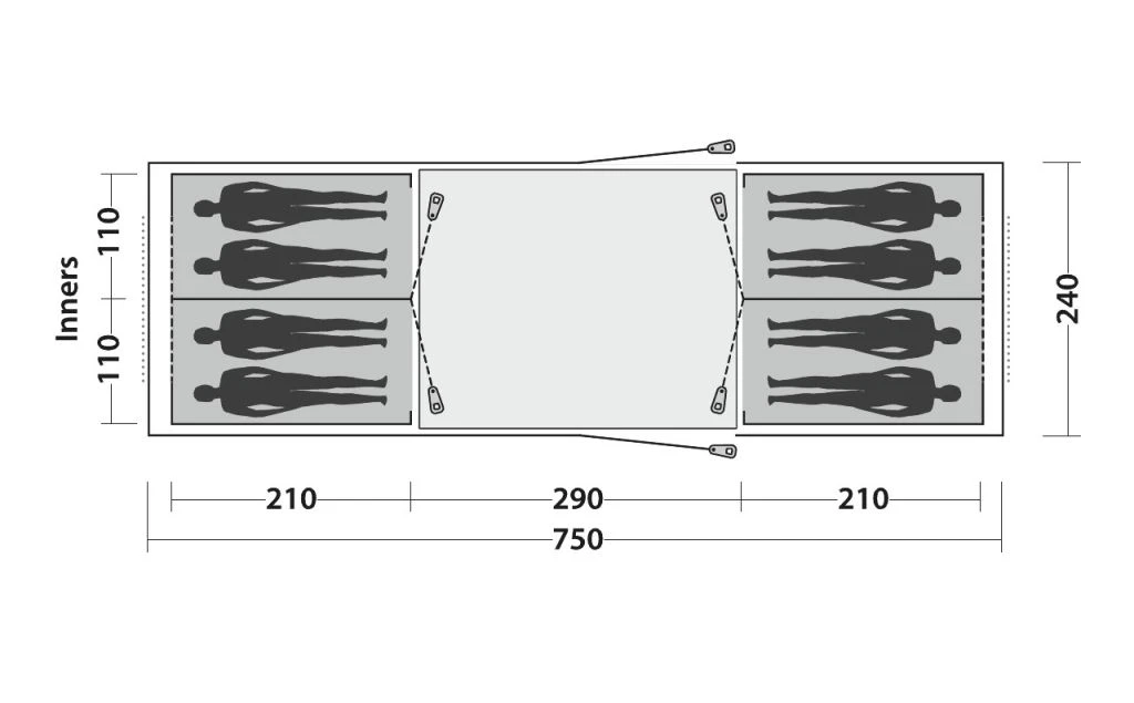 Easy Camp Huntsville 800 Twin Tent 11 Easy Camp Huntsville 800 Twin Tent - Image 9