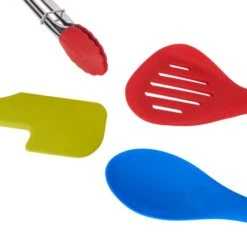 Colourworks 5 Piece Silicone Kitchen Utensils Set 14 Colourworks 5 Piece Silicone Kitchen Utensils Set -Vangi Camping Shop jpcejhdivt5ymyvc1cmc 56070
