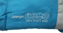 Vango Kanto Double Quad Sleeping Bag 9 Vango Kanto Double Quad Sleeping Bag -Vangi Camping Shop kanto double quad2