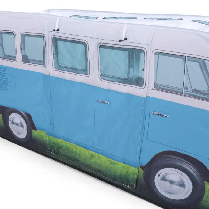 Volkswagen VW Campervan Kids Blue Pop Up Tent 16 Volkswagen VW Campervan Kids Blue Pop Up Tent - Image 14