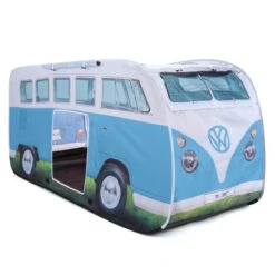 Volkswagen VW Campervan Kids Blue Pop Up Tent 24 Volkswagen VW Campervan Kids Blue Pop Up Tent -Vangi Camping Shop ol0180 2 1