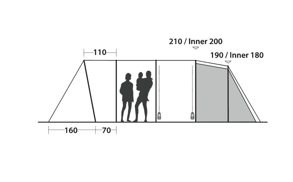 Easy Camp Palmdale 600 Lux Tent 6 Easy Camp Palmdale 600 Lux Tent - Image 4
