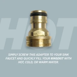 Rinsekit Portable Shower POD 22 Rinsekit Portable Shower POD -Vangi Camping Shop rk adapter 02 b479fca7 9fae 4ed3 867e 9955027b67ab 540x