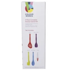 Colourworks 5 Piece Silicone Kitchen Utensils Set 15 Colourworks 5 Piece Silicone Kitchen Utensils Set -Vangi Camping Shop rpso2c0hlu6savolyhjt 12704