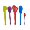 Colourworks 5 Piece Silicone Kitchen Utensils Set 1 Colourworks 5 Piece Silicone Kitchen Utensils Set -Vangi Camping Shop sdvr8ysomg5s9mqqtobq 02161