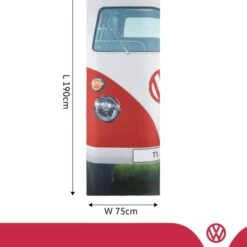 Volkswagen Red Campervan Single Sleeping Bag 8 Volkswagen Red Campervan Single Sleeping Bag -Vangi Camping Shop sleeping bag single vw campervan blue cvg2 80053.1561559735