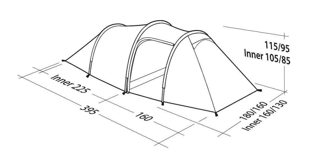 Robens Trail Voyager 3EX Tent 6 Robens Trail Voyager 3EX Tent - Image 4