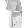 W4 UK Mains Flush Outlet 240V AC 2 W4 UK Mains Flush Outlet 240V AC -Vangi Camping Shop w4 power outlet flush socket